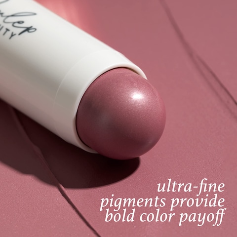 Julep Skip The Brush Cream to Powder Blush Stick  Muted Mauve  Blendable and Buildable Color  2in1 Blush and Lip Makeup Stick
