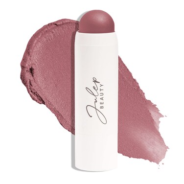 Julep Skip The Brush Cream to Powder Blush Stick  Muted Mauve  Blendable and Buildable Color  2in1 Blush and Lip Makeup Stick