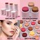 KIMUSE Multi Stick Trio Face Makeup Cream Blush Stick for Cheeks  Lips Contour Stick  Highlighter Makeup Sticks for All Skin