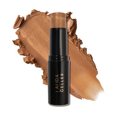 LAURA GELLER Italian Marble Bronzer Makeup Stick  Cream Finish Marbleized Contour for Natural Glow Doro Glow