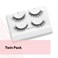 EylurePreGlued Wispy Light Texture Eyelashes No117 Twin Pack