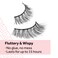 EylurePreGlued Wispy Light Texture Eyelashes No117 Twin Pack