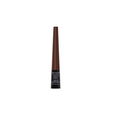 REVLONSkinny Liquid Eyeliner ColorStay Eye Makeup Waterproof Smudgeproof Longwearing with UltraFine Tip Mahogany Flame 008 oz