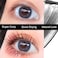 Black Washable Metal Mascara Iron Wand Mascara Bristleless Metal Mascara BrushWaterproof Long Lasting Lash Extensions Mascara