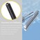 Black Washable Metal Mascara Iron Wand Mascara Bristleless Metal Mascara BrushWaterproof Long Lasting Lash Extensions Mascara
