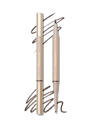 SHEGLAM DualSided Eyebrow Pencils Cream Waterproof Long Lasting Eye brow Pen Makeup  Chocolate