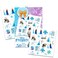Disney Tattoos Party Favor Set for Girls  150 Temporary Tattoos Featuring Minnie Mouse Disney Princess and Frozen with Stickers and Door Hanger 6 Tattoo Sheets
