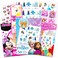 Disney Tattoos Party Favor Set for Girls  150 Temporary Tattoos Featuring Minnie Mouse Disney Princess and Frozen with Stickers and Door Hanger 6 Tattoo Sheets