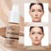 PhoeraFoundation Makeup Naturally Liquid Foundation Full Coverage Mattle OilControl Concealer 8 Colors OptionalGreat Choice For Gift 102 Nude