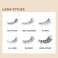 KISS My Lash But Better Fake Eyelashes Multipack  Bare Affair 4Pair Pack Invisible Lightweight Reusable Contact Lens Friendly Voluminous Comfortable  8 Total