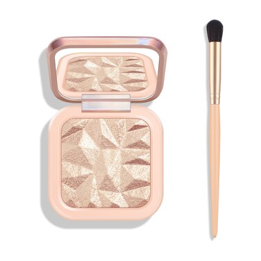 KYDAFace Highlighter Palette High Glossy Face Illuminator Palette Narutal Glow Finish Pearl Shimmer Smooth Baked Powder Lasting Sparkling Highlighter MakeupSUN GLOW
