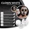 Clown White Cream Makeup Quick Drying Professional Face Paint for the Stage Film Halloween and Cosplay 19 Oz
