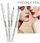 AKARYFreckle Pen Professional Lifelike Face Concealer Point Out Natural Waterproof Longlasting Soft Artificial Fine Makeup Freckle Pen Life Face Decoration 01 Light Brown
