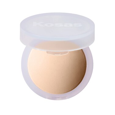 KosasCloud Set Face Setting Powder  Smoothing Shine Control Soft Sheer Translucent Makeup Finish Portable  LongLasting Loose Pressed Baking Powder  Feathery Sheer Light Medium