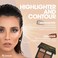 Contour Palette Powder Contour Kit  Contouring Makeup Palette With Mirror  4 Highly Pigmented Matte Colors For Contouring And Highlighting  Vegan Cruelty Free And Hypoallergenic