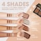 Contour Palette Powder Contour Kit  Contouring Makeup Palette With Mirror  4 Highly Pigmented Matte Colors For Contouring And Highlighting  Vegan Cruelty Free And Hypoallergenic