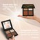 Contour Palette Powder Contour Kit  Contouring Makeup Palette With Mirror  4 Highly Pigmented Matte Colors For Contouring And Highlighting  Vegan Cruelty Free And Hypoallergenic