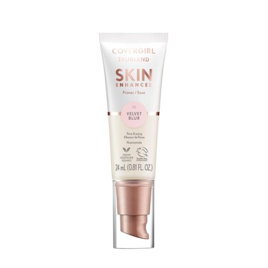 CoverGirl TruBlend Skin Enhancer Velvet Blur Primer Plumps Dry Skin Blurs Pores Hydrating Brightening Lasts All Day 081oz