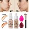All in One Makeup Kit for Women Full Kit 12 Colors Eyeshadow Foundation  Primer Lipsticks Eyeliner Mascara Contour Stick Brow Soap Makeup Brush  Sponge Make Up Gift Set for Women Teens