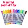 Hello Kitty and Friends 16 Piece Glitter Pen Body Art Set Glittery and Bright Colors Ages 3 by Townley Girl