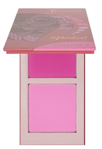 Juvias Place Blushed Duo Blush Volume4  Two Tone Pigmented Buildable Pressed Mineral Powder  Rosy Natural Cheeks Matte Fresh Finish for All Skin Color