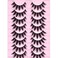 10 Pairs Anime Cosplay Lashes Spiky Manga Style Lashes Janpanese 16mm Extension Natural Manhua Doll Eye Lashes HalloweenParty Makeup Look by AUGENLI A3