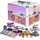 LOL Surprise Townley Girl Train Case Cosmetic Makeup Set Includes Lip Gloss Eye Shimmer Nail Polish Hair Accessories  more for Kids Girls Ages 3 perfect for Parties Sleepovers  Makeovers