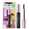 Heroine Makeby KISSME Volumizing Eyemakeup Mascara with Waterproof Black Curvy Brush Defining Fiber Longlasting False Eyelash Effect Made in Japan
