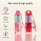 EveredenKids Tinted Non Toxic Lip Gloss Sakura  Non Toxic Kids Makeup  Vegan Clean Makeup for Kids  Soothing  Hydrating Kid Lip Gloss with Cherry Peach  Cranberry Oils  Girls Makeup