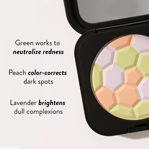 LAURA GELLER Filter Finish Pressed Radiant Setting Powder Color Correcting For Even Tone Universal