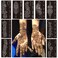 9 Sheet Temporary Tattoo StencilsHenna tattoo kit Reusable henna Tattoo Sticker Indian Temporary Tattoo Stickers Self Adhesive Tattoo Templates