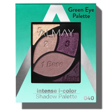 Almay Eyeshadow Palette Longlasting Eye Makeup Primer Enriched with Antioxidant Vitamin E Hypoallergenic 040 Green Eyes 01 Oz