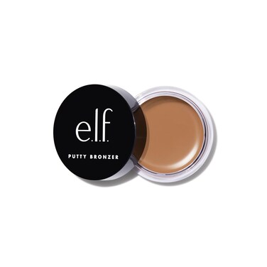 elf Putty Bronzer Creamy  Highly Pigmented Formula Creates a LongLasting Bronzed Glow Infused with Argan Oil  Vitamin E Tan Lines 035 Oz