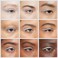 White Eyeliner Pencils Professional Use as Highlighter Soft Waterproof LongLasting Eyeshadow Eye Brightener Beauty Makeup Tools 12pcs