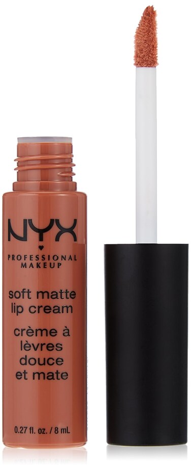 NYX PROFESSIONAL MAKEUPSoft Matte Lip Cream Lightweight Liquid Lipstick  Abu Dhabi Deep RoseBeige