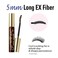 HEROINE MAKE by KISSME Volume UP Mascara Super Waterproof WP 02 Brown  with Ultra Volumizing for Even LongLasting and Curl Eyelash for Women