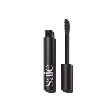 Saie Mascara 101  Buildable  Lash Lengthening Mascara for Volumized Lashes  Strengthening Clean Mascara  Formulated with Nourishing Ingredients  Black 031 oz