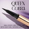 Liquid Eyeliner Pen Queen Cobra  LongLasting  Waterproof Eyeliner Pencil  Black Eyeliner Liquid Liner for All Day Wear  0016 Fl Oz