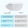 Eyelash Shield Shower Visor For Adults  100 Eye Shields for After Surgery Shampoo Microblading Supplies Permanent Makeup Supplies  Lash Guard  Eyelash Protector  Eye Shield After Cataract Surgery
