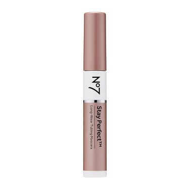 No7 Stay Perfect Mascara  SmudgeFree Mascara with Straight Brush Applicator for LongLasting Volume Up to 24 Hours  RainProof TearProof Mascara 7ml