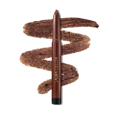 LAURA GELLER NEW YORK Kajal Longwear Kohl Eyeliner Pencil with Caffeine Smooth  Blendable Makeup Dark Brown