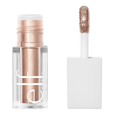 elfLiquid Metallic Eyeshadow Gel Formula MultiDimensional Finish For Bold Eye Looks OneSwipe Coverage Vegan  CrueltyFree Moon 01 Fl Oz
