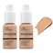2 Pack PHOERA Foundation 104 Buff Beige MakeupFull Coverage Foundation for Women and Girls
