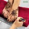 Zenia 100 Natural Temporary Tattoo Paste Cone  1 Cone 25 grams  Indian Body Art Painting Drawing Tattoos Freckles ReddishBrown Color