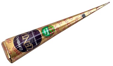 Zenia 100 Natural Temporary Tattoo Paste Cone  1 Cone 25 grams  Indian Body Art Painting Drawing Tattoos Freckles ReddishBrown Color