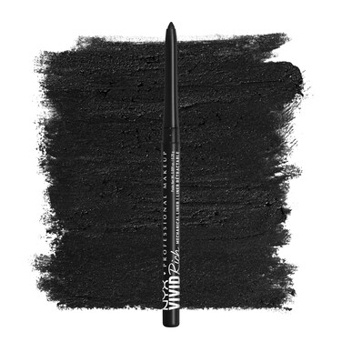 NYX PROFESSIONAL MAKEUP Mechanical Eye PencilVivid Rich Mechanical Creamy Retractable Eyeliner  Always Onyx Black Eyeliner