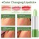 firstfly 2 Pack Aloe Vera Lipstick Long Lasting Nutritious Lip Balm Lips Moisturizer Magic Temperature Color Change Lip Gloss