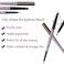 2 PackEyebrow Pencil Waterproof Eyebrow Makeup with Dual Ends Professional Brow Enhancing Kit with Eyebrow Brush Dark Brown 1