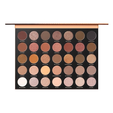 MORPHE35U Makeup Palette  Gilded Desert Artistry Palette with Deep Metallics Shimmers  Matte Pressed Pigments  Made to Build Blend  Layer for Everyday Versatile Makeup Looks 198 oz
