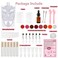 Lip Gloss Making Kit TSVATE Lip Gloss Kit Diy Lip Gloss Making Kit Fun Make Your Own Lipgloss Kids Lip Gloss for Girls Women Moisturizing Lip Gloss Base Jojoba Oil Lip Gloss Tubes Gift for Her